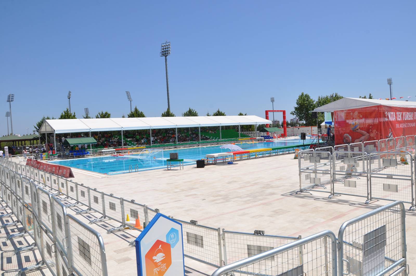 Mersin Akdeniz Oyunları Geçici Tesisleri