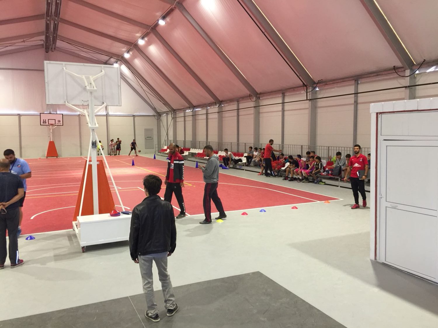Erzurum Büyükşehir Belediyesi Modüler Basketbol Salonu