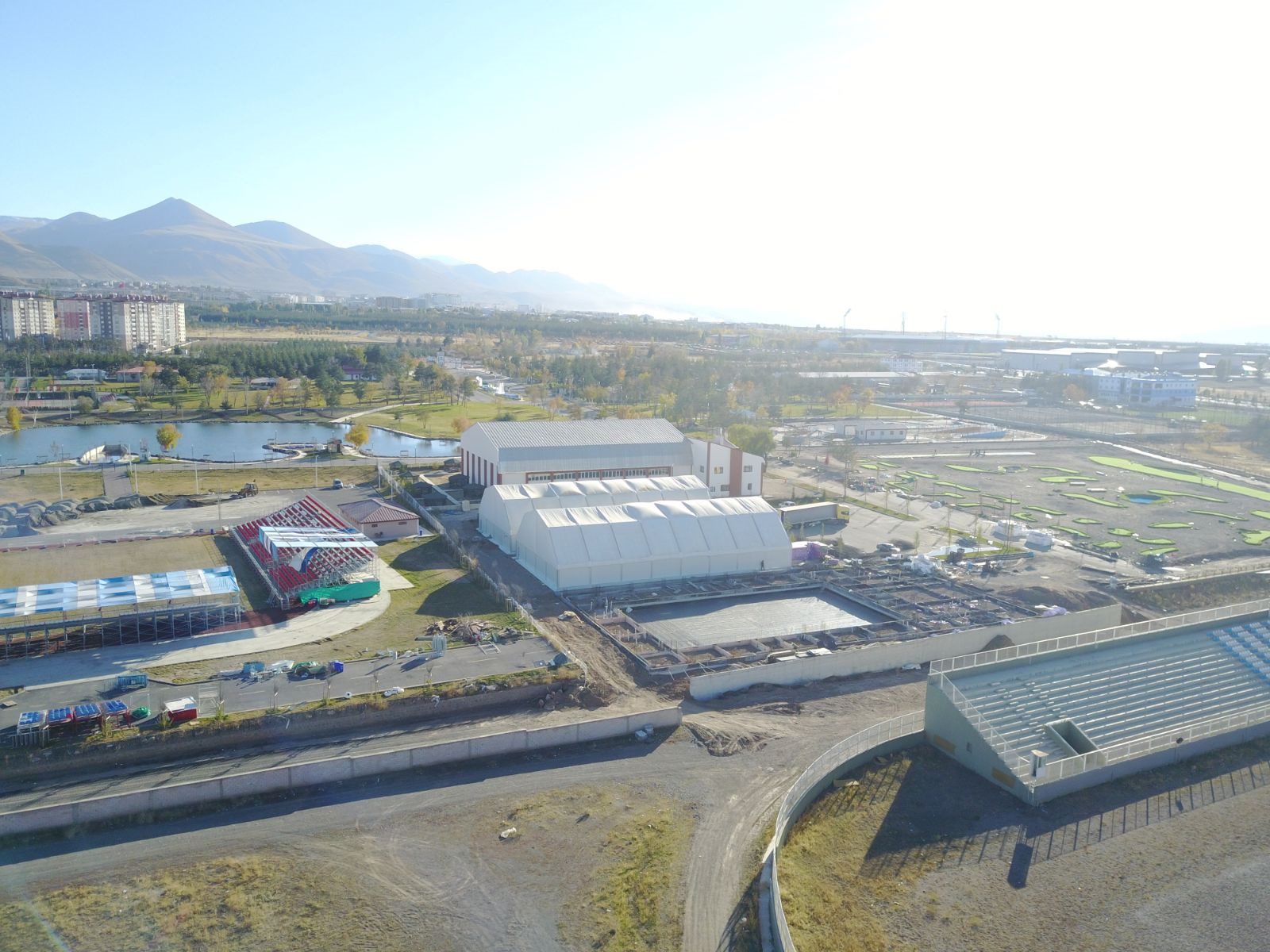 Erzurum Büyükşehir Belediyesi Modular Basketbol Salonu