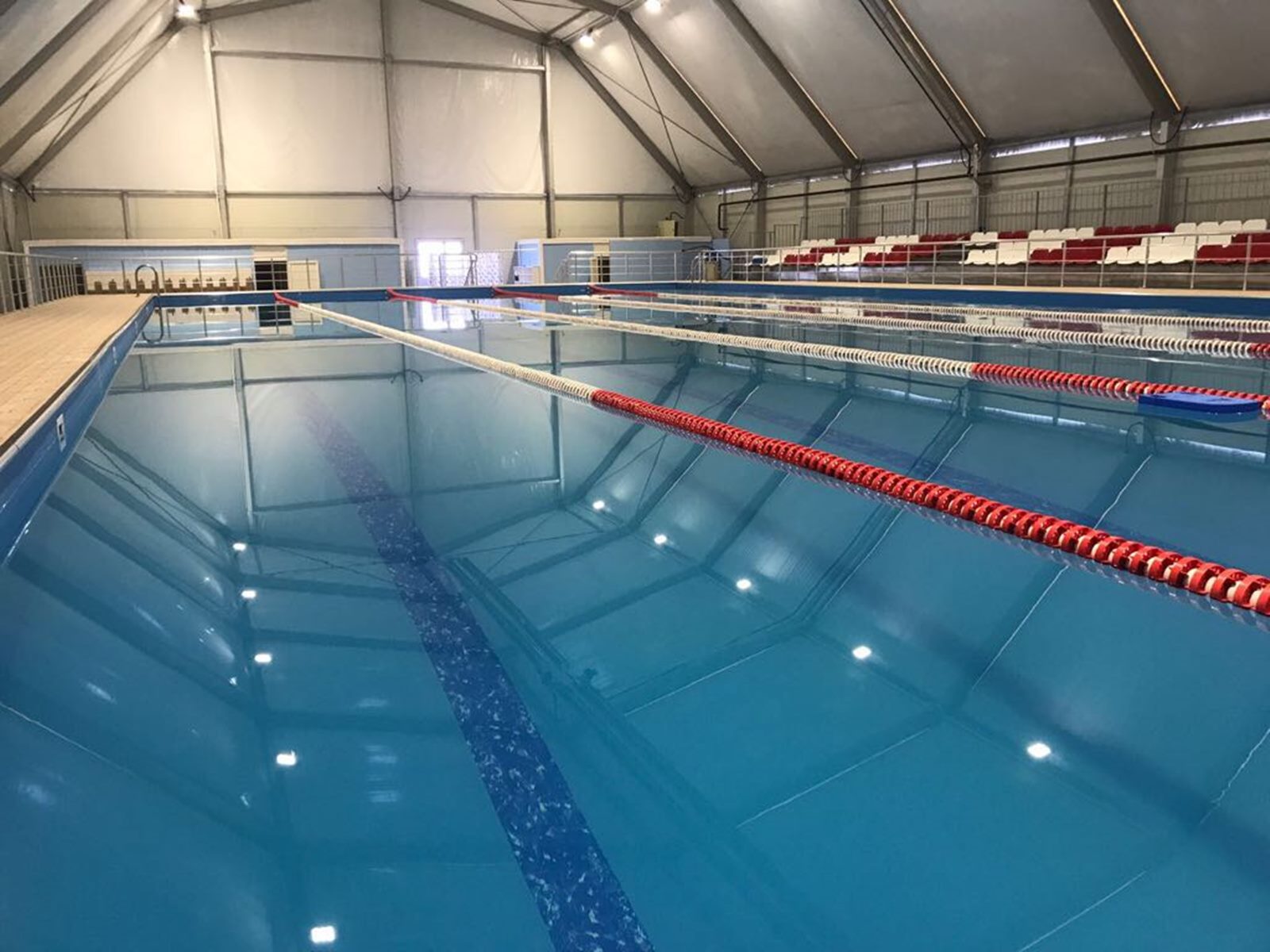 Erzurum Büyükşehir Belediyesi Modüler Yarı Olimpik Yüzme Havuzu