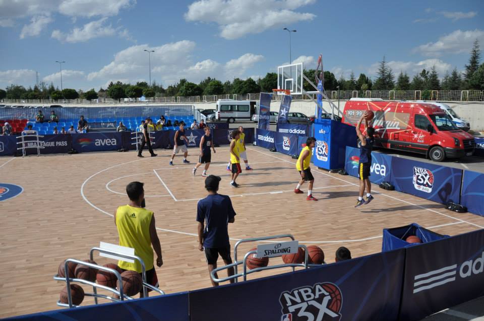 Street Basketball Portable Grandstand
