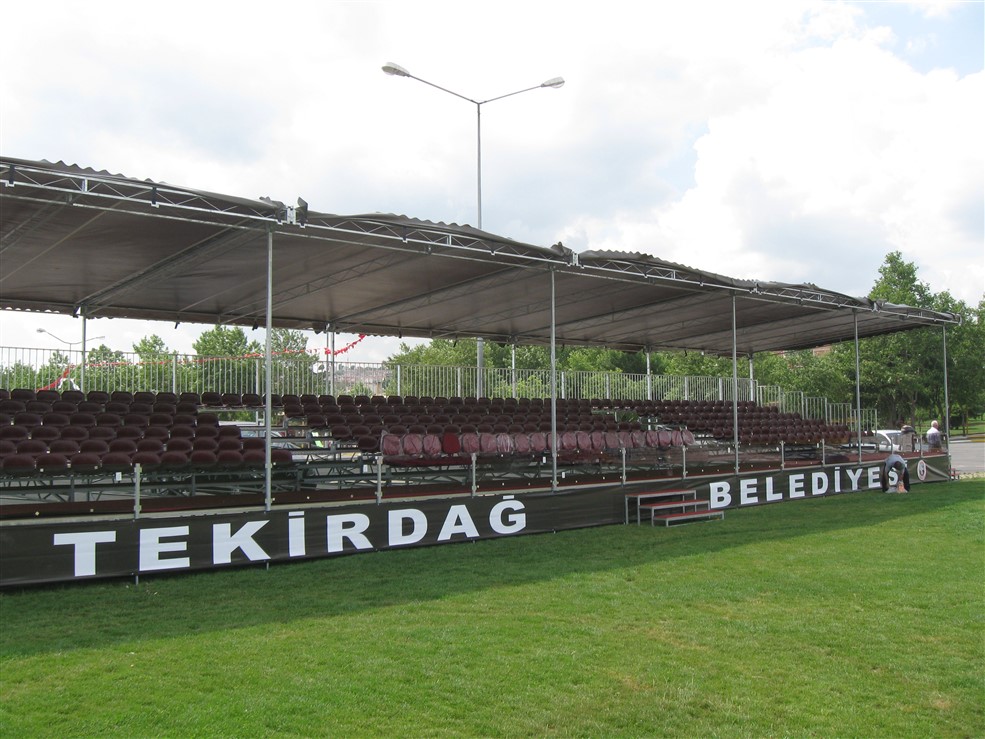 Tekirdağ Belediyesi Protokol Tribünü