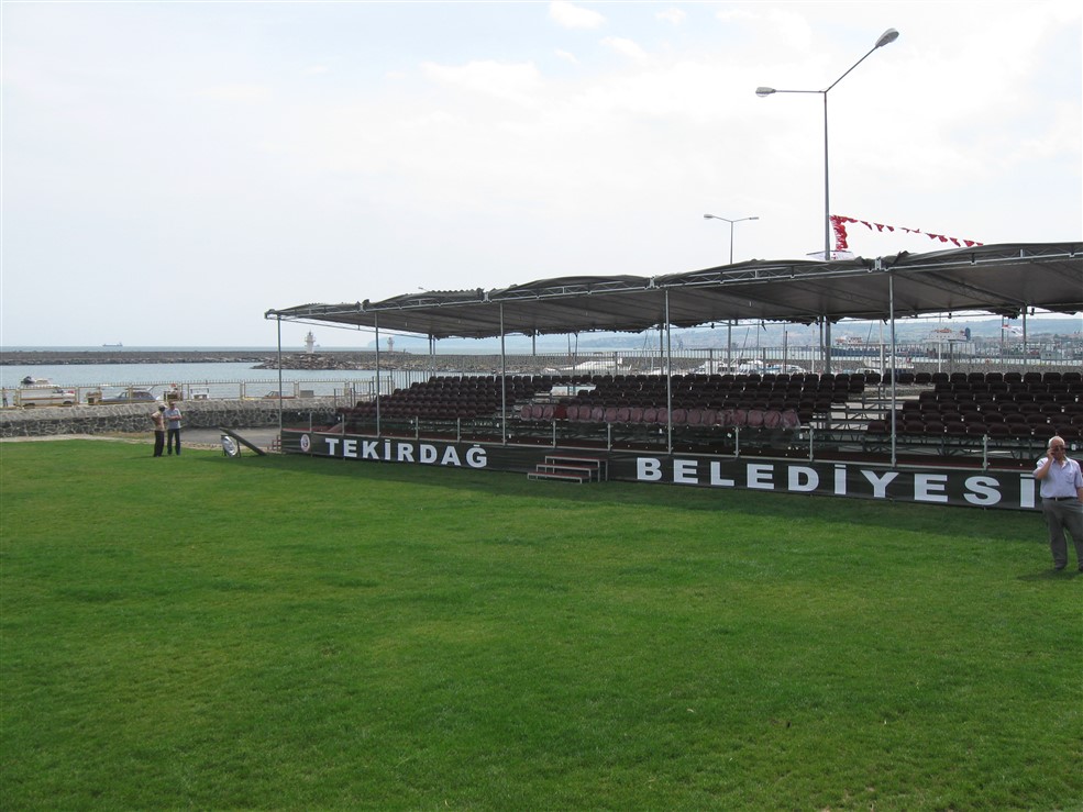 Tekirdağ Belediyesi Protokol Tribünü