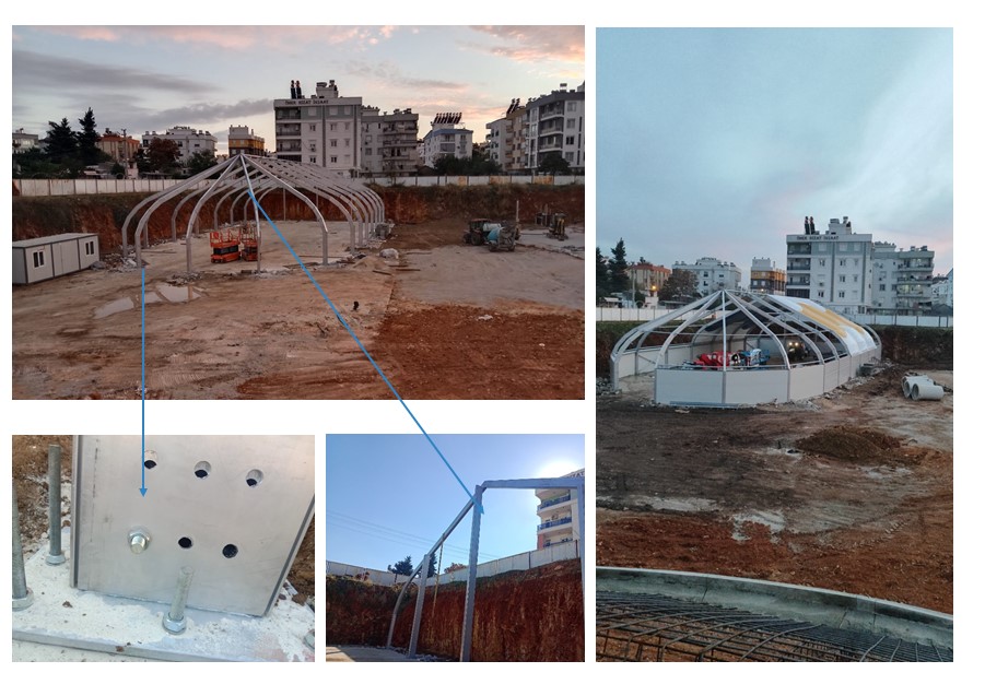 Antalya Muratpaşa Modüler Yarı Olimpik Yüzme Havuzu