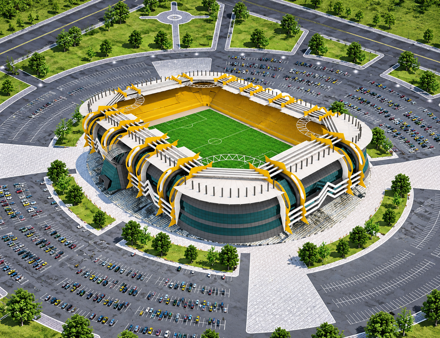 Modüler Çelik Stadyumlar
