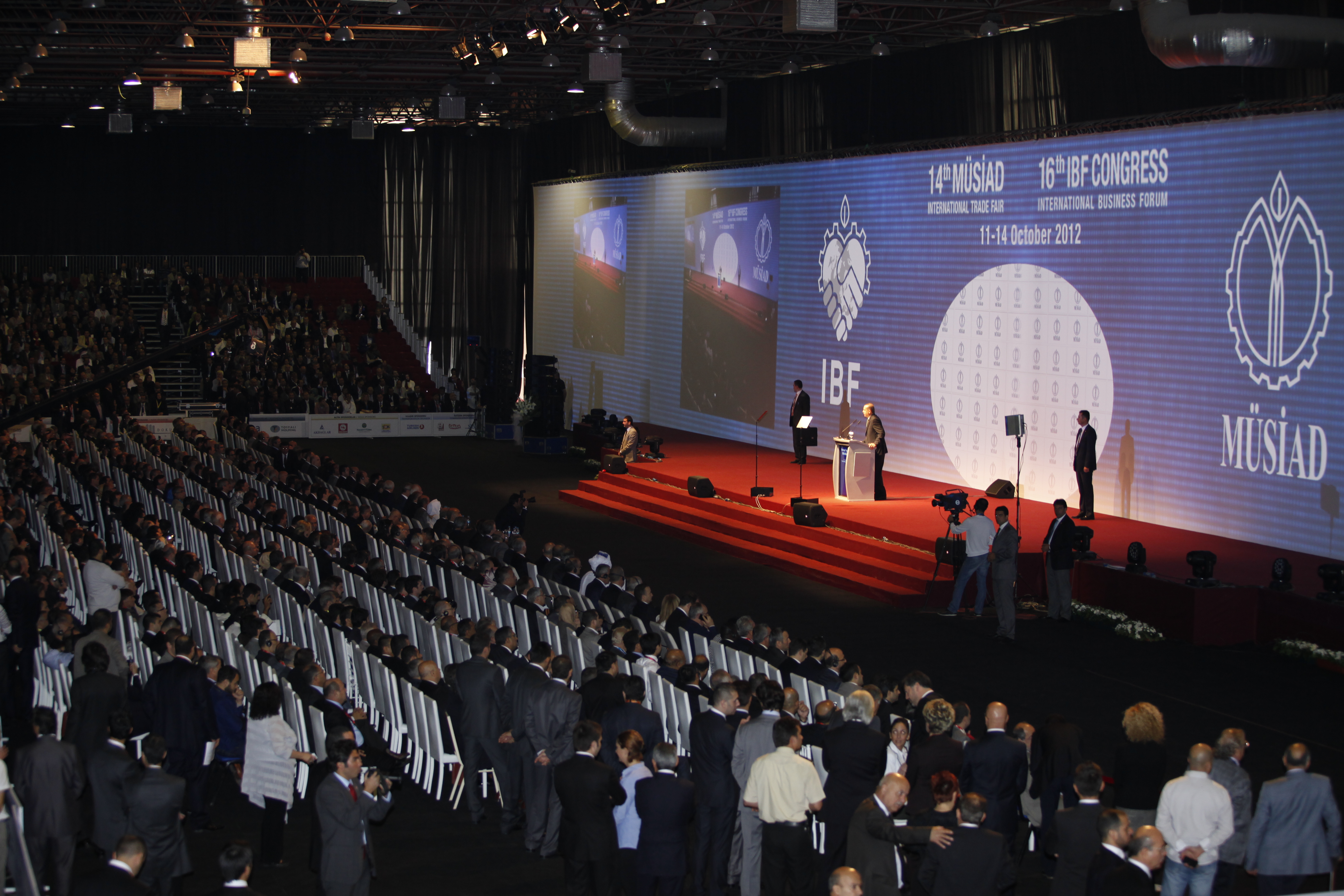 MÜSİAD 16th International Business Forum Congress – Temporary Modular VIP Seated Grandstands